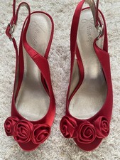 Ladies Phase Eight Red Peep