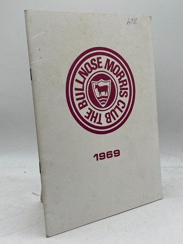 Bullnose morris club magazine - bullnose,