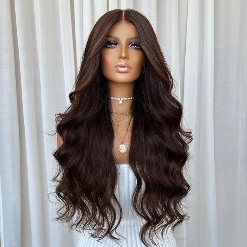 Medium brown lace - frontal, wigs