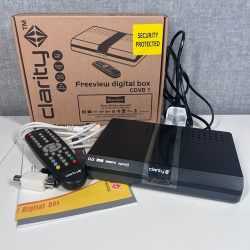 Clarity freeview set top - freeview, tv