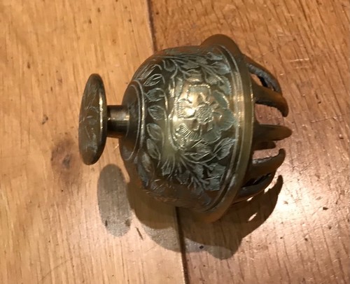 Antique brass engraved - antique,