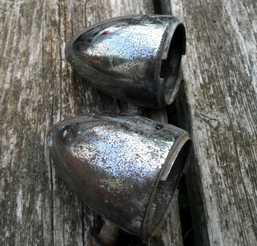 Vintage pair car wing - pair,