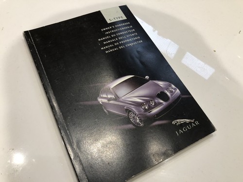 Jaguar type owners hand - owners, book