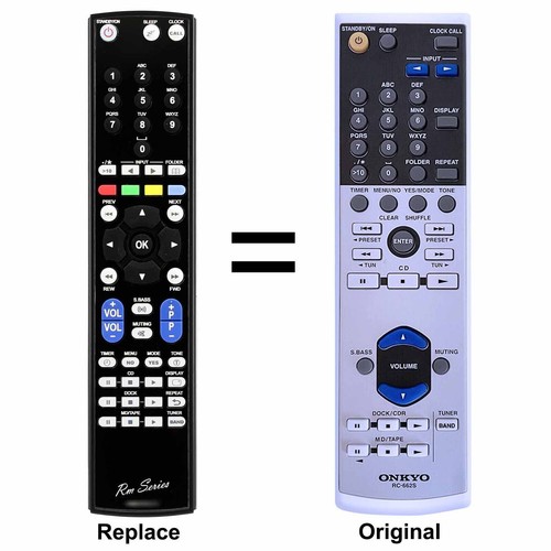662s replacement remote - rc-662s,