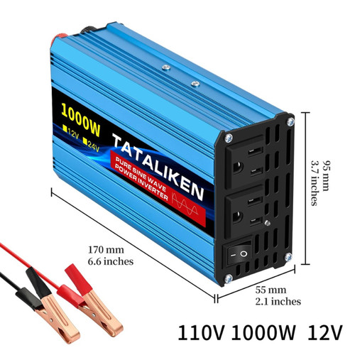 Power inverter 1000w 12v to - inverter,