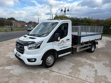 2022 FORD TRANSIT TIPPER. AND CRANE/HIAB TRUCK (FULLY LOADED)