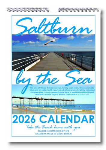 Saltburn the sea calendar - by,