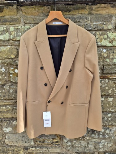 Zara mens blazer double - zara,