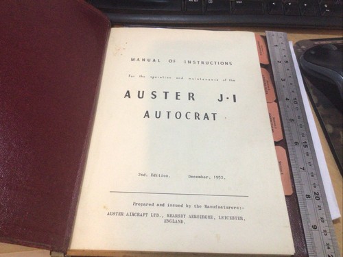 Used auster autocrat manual - used,