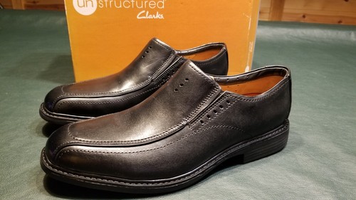 New structured clarks - new, leather