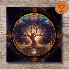 Tree of Life Floral Tarot