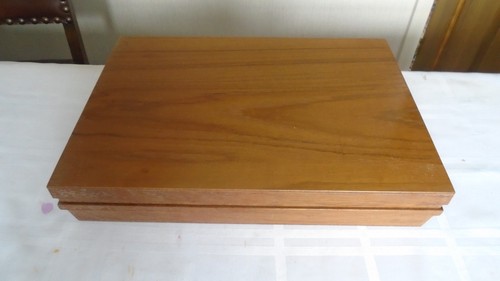 Mahogany wood canteen - wood,