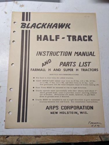 Arps tractor half - arps,