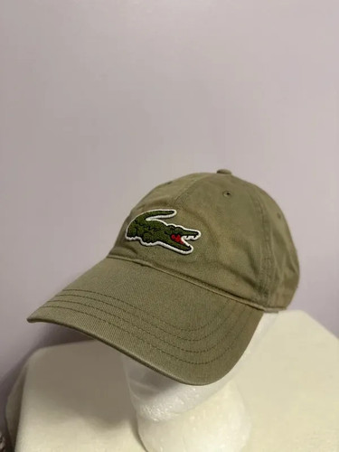 Lacoste khaki green cotton
