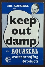 1965 Berry Wiggins & Co Ltd Aquaseal Waterproofing Products Booklet