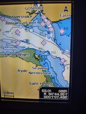 Garmin 451  GPSMAP GPS Chart
