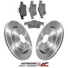 FOR SAAB 9-3 TURBO EDITION TID MK2 FL 440 1.9 VENTED REAR BRAKE DISCS & PADS