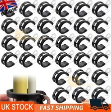Rubber lined clips - lined, sizes