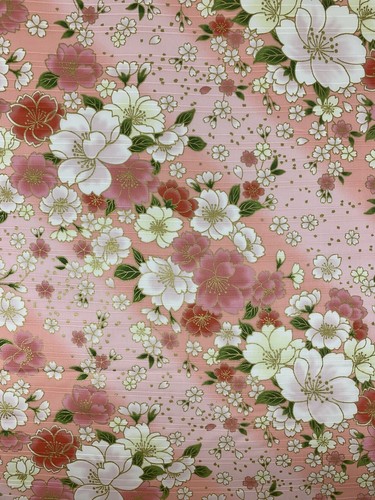 Japanese cotton fabric cherry