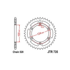 Aluminum Sprocket P520 D43