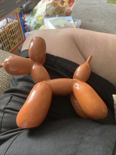 Balloon dog ornament - balloon, dog,