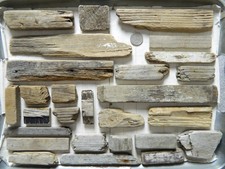 Driftwood Pieces Flat One Side