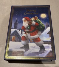 Large Christmas Book Shaped