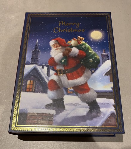 Large christmas book - book, shaped
