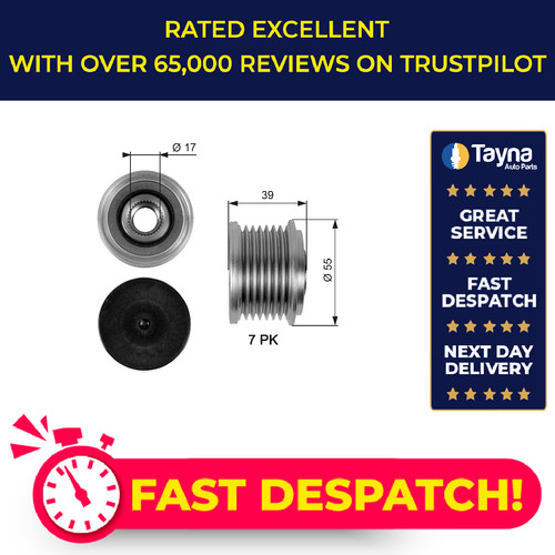 Overrunning alternator pulley - alternator,