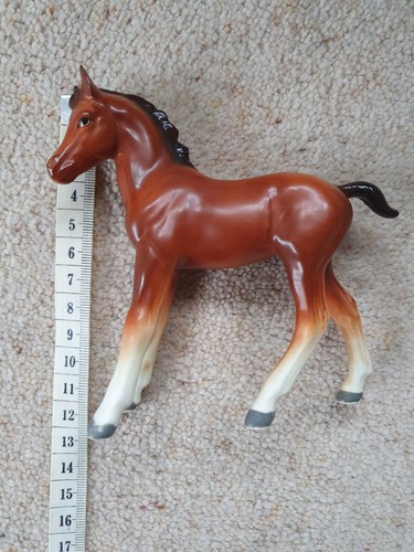 Vintage ceramic arabian foal - ceramic,