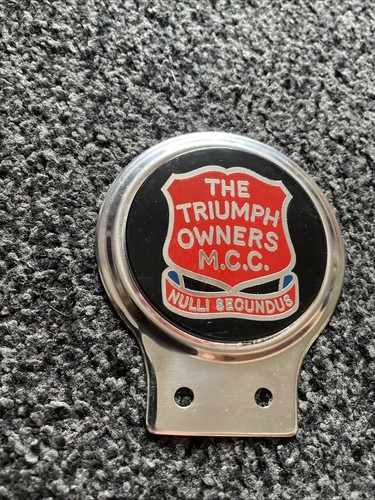 Triumph badge - triumph,