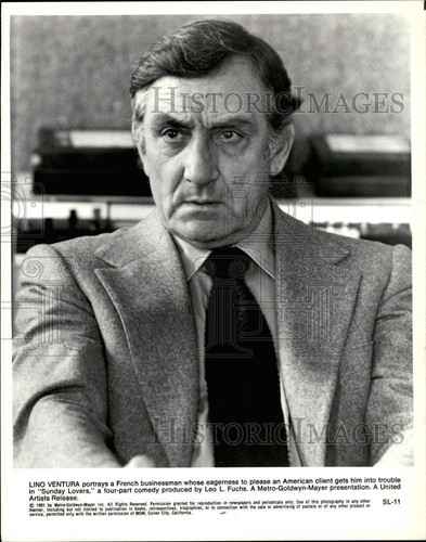 1981 press photo - press, lino