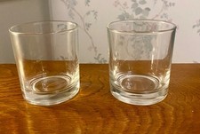 Pair Small Good Quality Glass