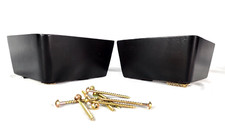 3" Dark Cherry Finish Wood