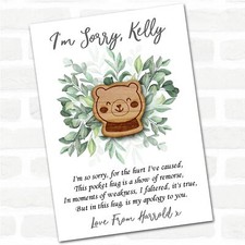Teddy Bear Face Leaves I'm