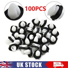 100Pcs Side Door Moulding Panel Trim Clips Kit For Citroen Relay Peugeot Boxer