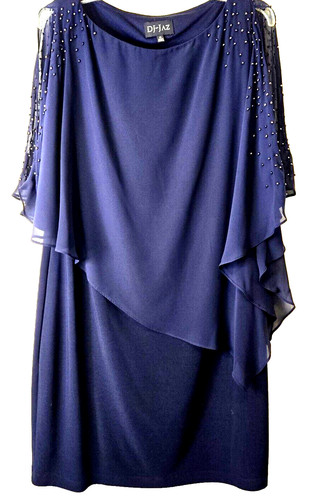 Jaz dress women 14 - women's, blue