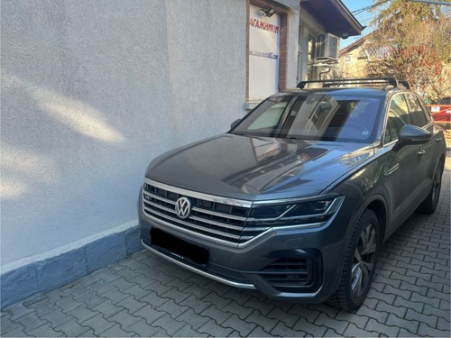 Touareg black roof - vw, bars