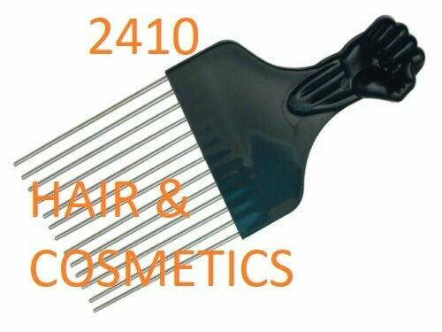 Afro comb with black fist - with,