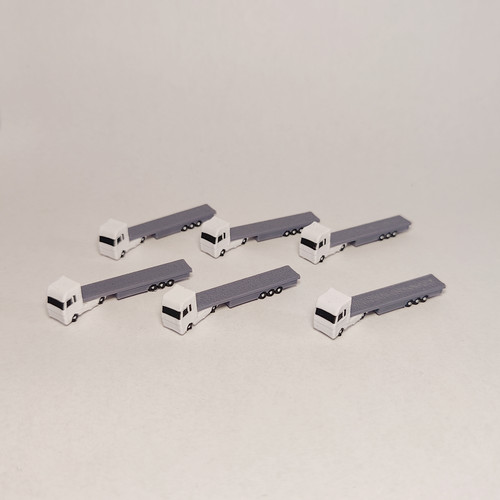 Articulated flat bed - 6x,