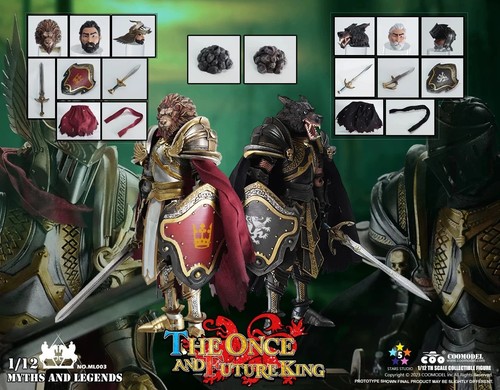Coomodel ml003 king arthur - king,