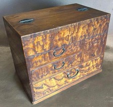 Vintage japanese wooden sewing - wooden,