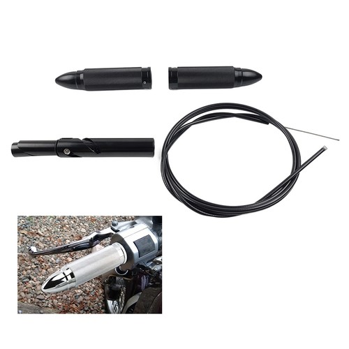 Black internal throttle - black,