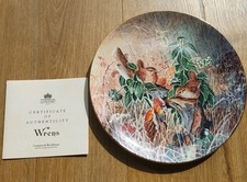 Coalport 'Frosty Mornings'  Collection  - Wrens Bone China Decorative Plate
