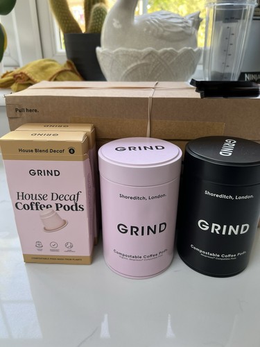 Grind coffee pods house - pods,