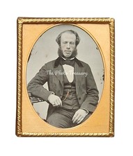 AMBROTYPE HANDSOME MAN WITH