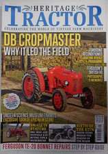 Heritage Tractor Spring 2025 David Brown Cropmaster Fordson E27N Nuffield 4/25