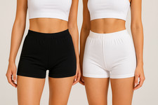 Girls Slim Fit Shorts Stretch