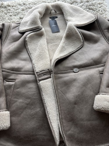 Faux fur brown - , jacket