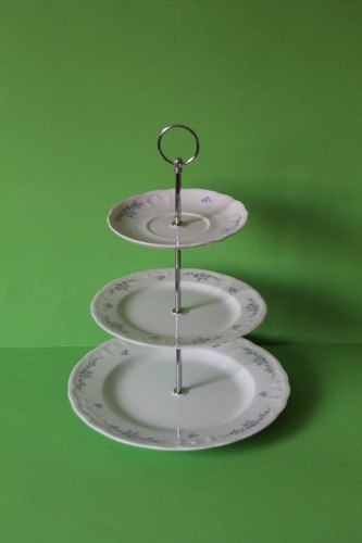 Three tier etagere plates - three-tier,